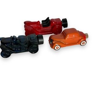 Avon vintage car bottles